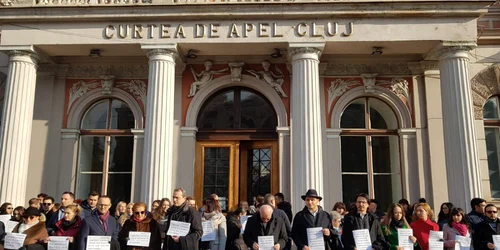 protest magistrati Cluj