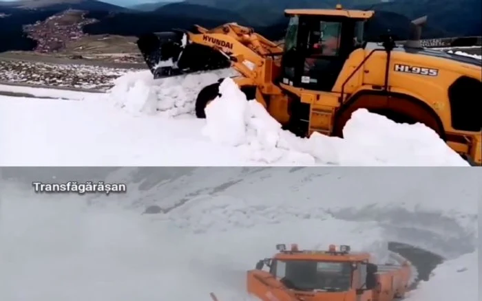 
    A început deszăpezirea pe Transfăgărășan și pe TransalpinaFoto: adevarul.ro  