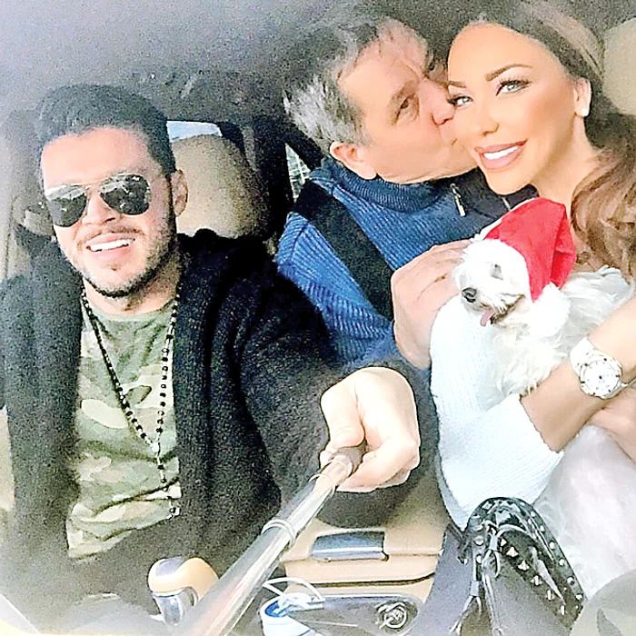 Bianca, de Sărbători  cu tatăl şi iubitul