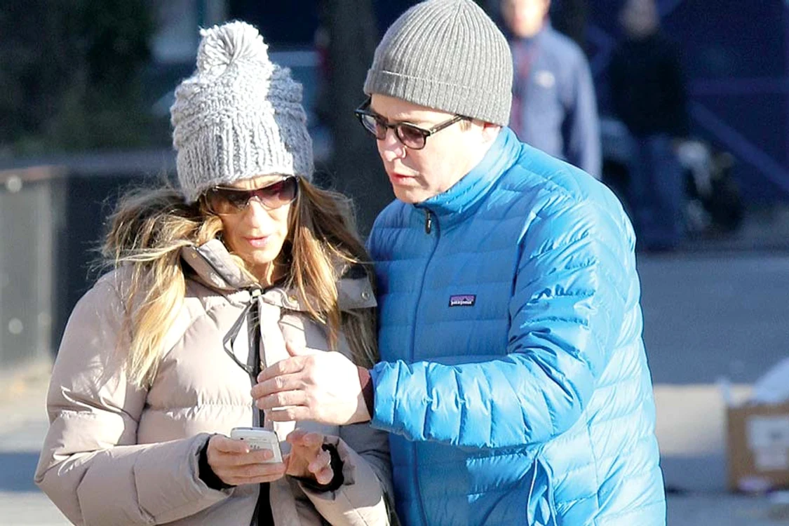 Sarah Jessica Parker şi soţul ei Matthew Broderick au fost la un pas de divorţ, după ce el a înşelat-o (Fotografii: Guliver)