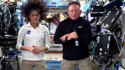 Sunita Williams și Butch Wilmor, foto Pinterest jpg