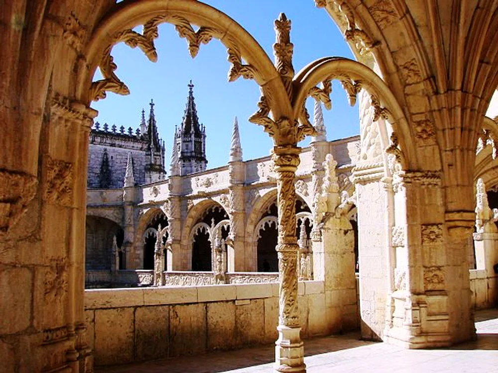 640px view from the cloisters in the jeronimos monastery jpg jpeg