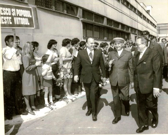 Nicolae Ceauşescu, în vizită la Zalău în 1976 FOTO iiccr.ro