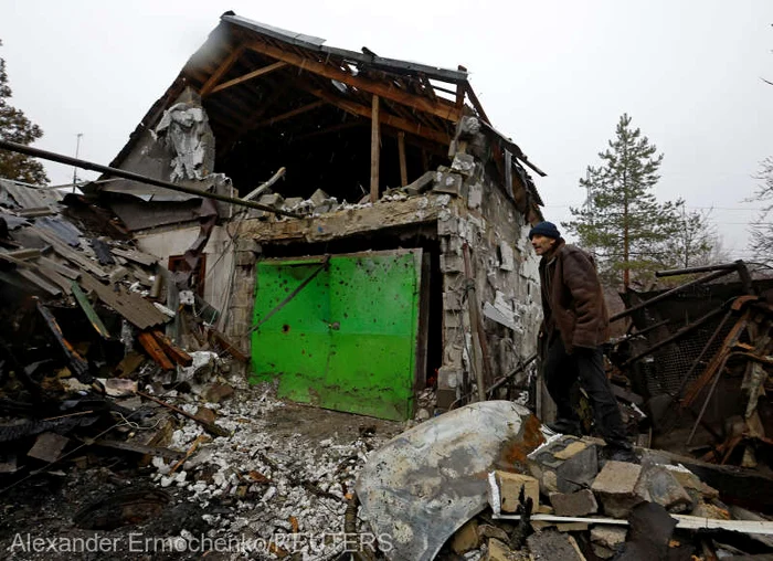 Efectele bombardamentelor. FOTO Reuters