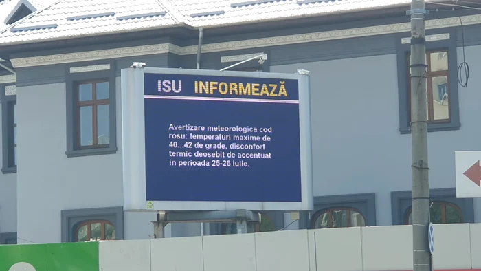 ISU a emis mesaje pentru informarea populației prin intermediul panourilor stradale FOTO ISU