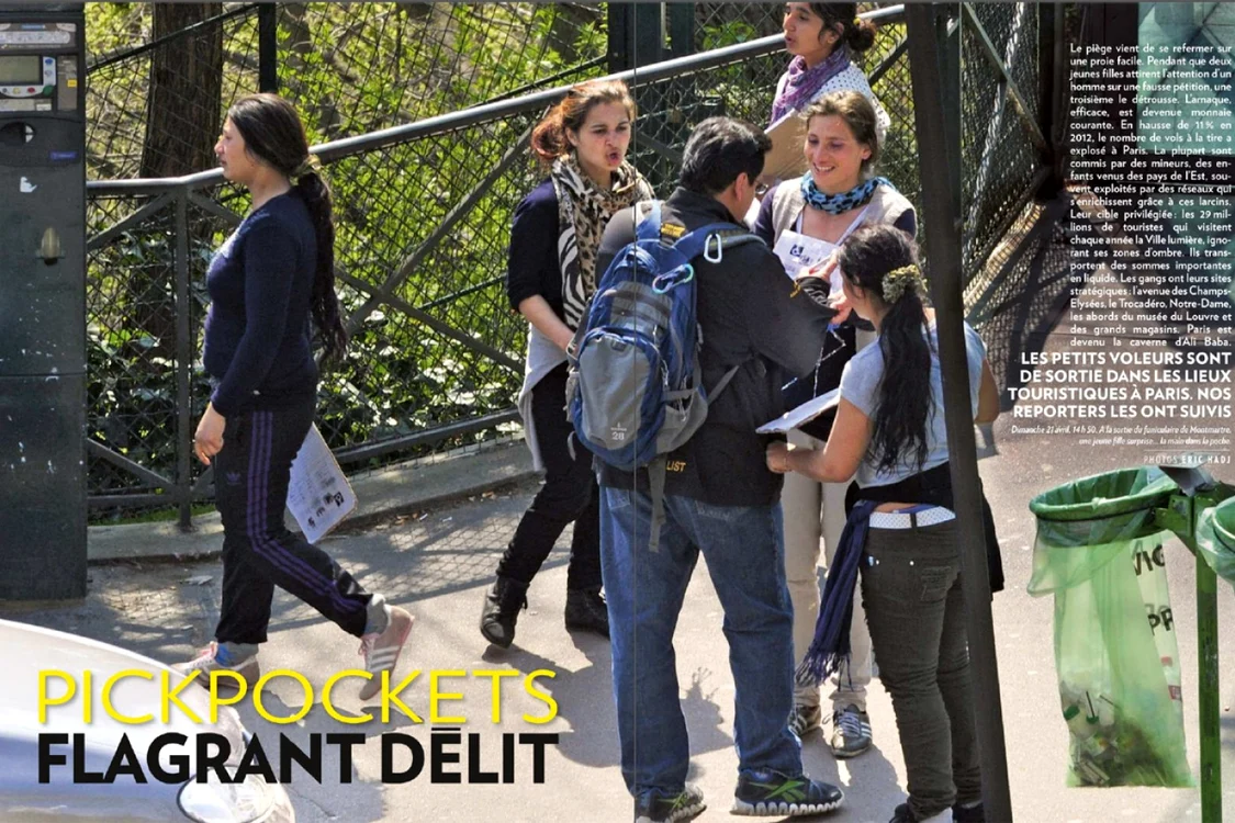 Reporterii revistei franceze „Paris Match” au urmărit de-a lungul unei zile un grup de trei băieţi romi.   FOTO Paris Match