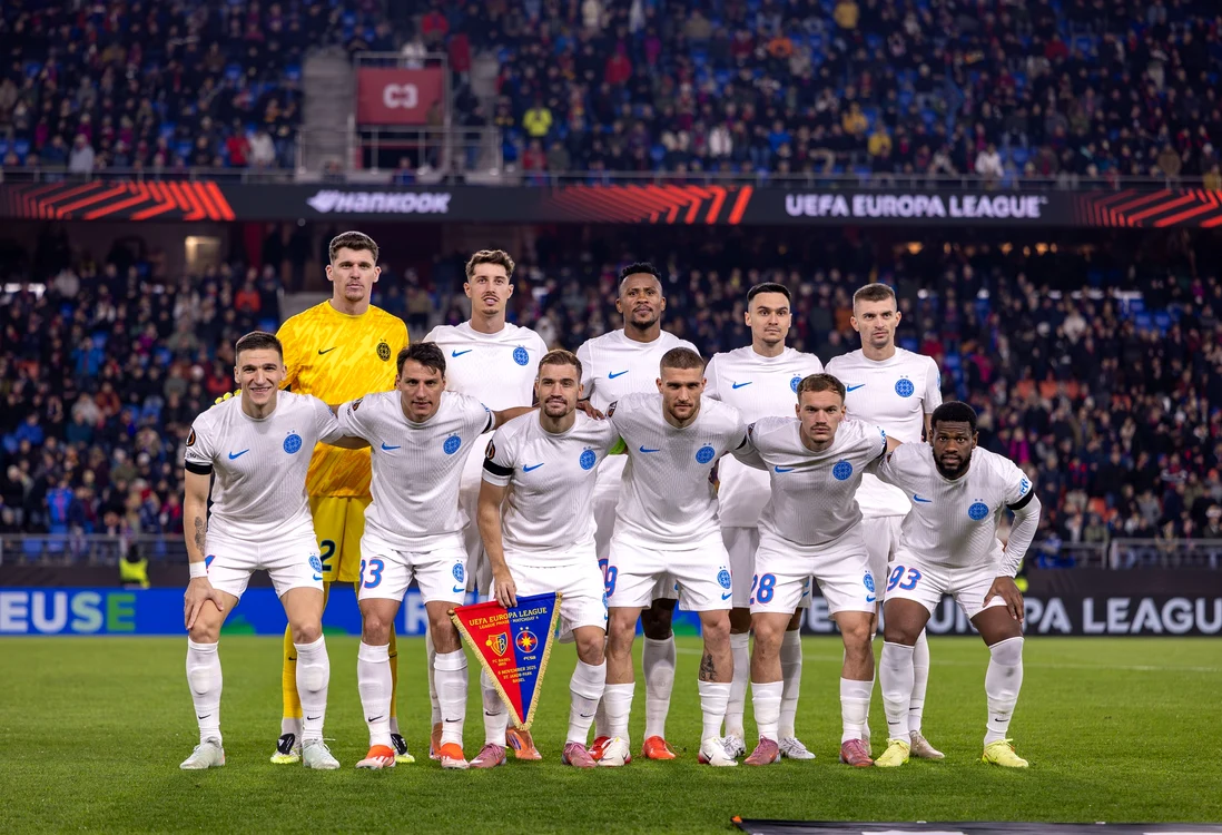 FCSB joacă în Europa League.