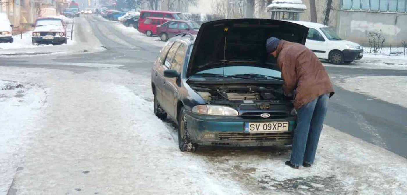 Încă un şofer a constatat că i-a „murit“ bateria