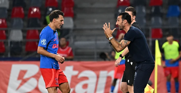 FCSB a remizat cu Maccabi, spre disperarea lui Elias Charalambous. Foto Facebook