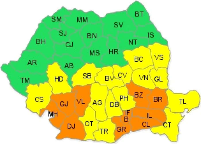 Se anunţă ninsori abundente in perioada următoare