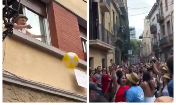 Surpriza emoționantă de care a avut parte o bunicuță la împlinirea a 100 de ani