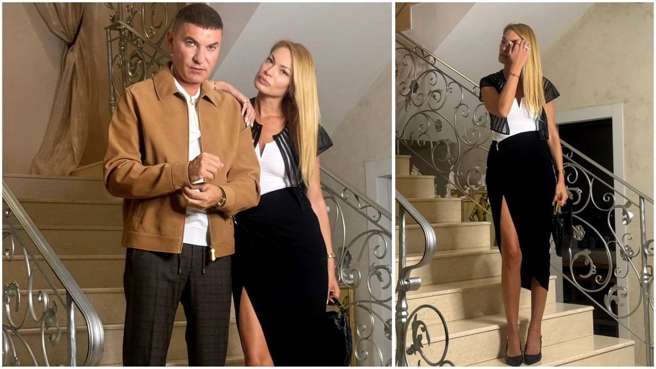 Valentina Pelinel și Cristi Borcea aniversează opt ani de căsătorie. 