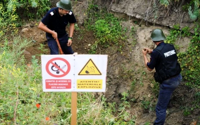 Detonări controlate au loc frecvent în judeţul Călăraşi FOTO Arhivă