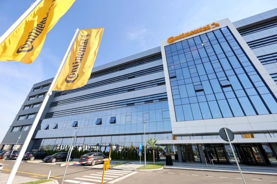 Sediul fabricii Continental din Timițoara