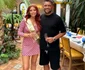 Elena Gheorghe și fratele și, Costin, la petrecere 