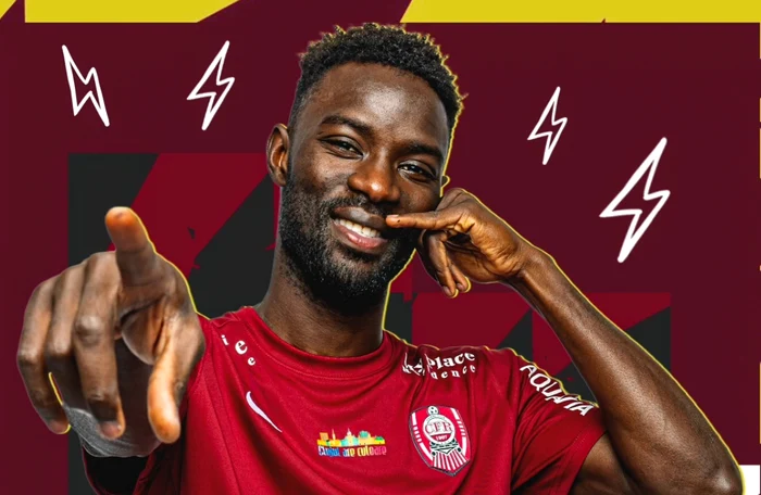 Moustapha Name FOTO Facebook CFR Cluj 1907