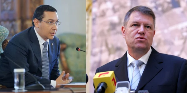 klaus iohannis victor ponta