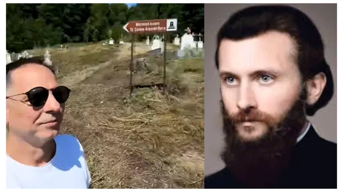 Dan Negru a descoperit mormântul mamei lui Arsenie Boca - Foto: colaj Click!