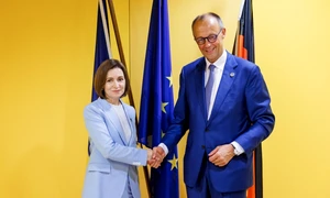 Maia Sandu Friederic Merz FOTO Presedinte md jpg