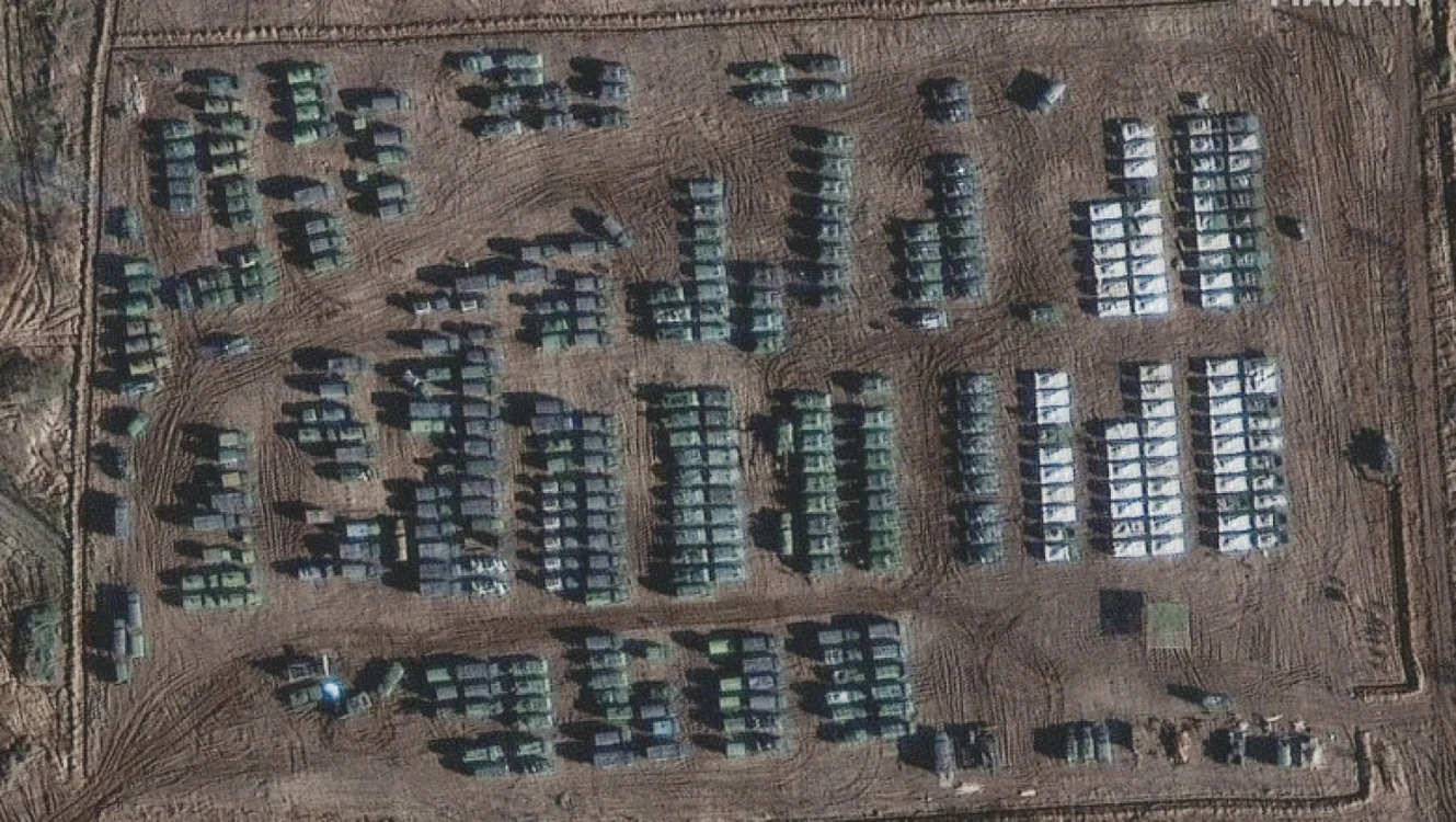 imagini satelit echipamente militare rusesti