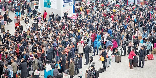 Aşa arată aeroporturile, de Anul Nou Chinezesc jpeg