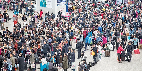 Aşa arată aeroporturile, de Anul Nou Chinezesc jpeg