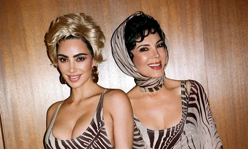 Kris Jenner și Kim Kardashian Instagram