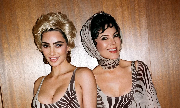 Kris Jenner și Kim Kardashian Instagram