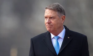 Ceremonia care a marcat încheierea mandatului președintelui Klaus Iohannis de la Palatul Cotroceni, în București. FOTO Inquam Photos / George Călin