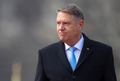 Ceremonia care a marcat încheierea mandatului președintelui Klaus Iohannis de la Palatul Cotroceni, în București. FOTO Inquam Photos / George Călin