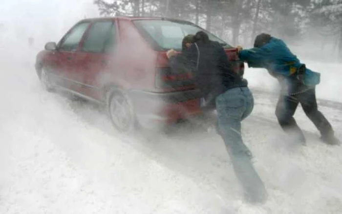 Viscolul face ravagii în Bulgaria FOTO AFP