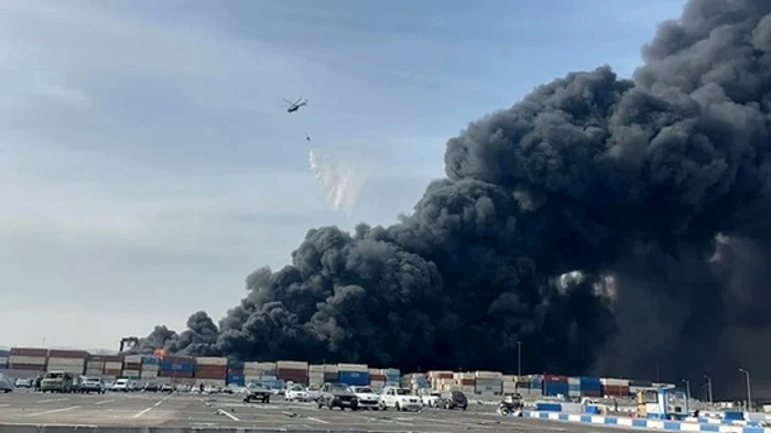 Explozie devastatoare în Iran. Foto: X