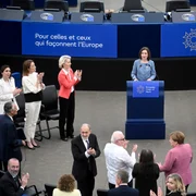 Maia Sandu, decorată cu Ordinul European de Merit FOTO Profimedia 