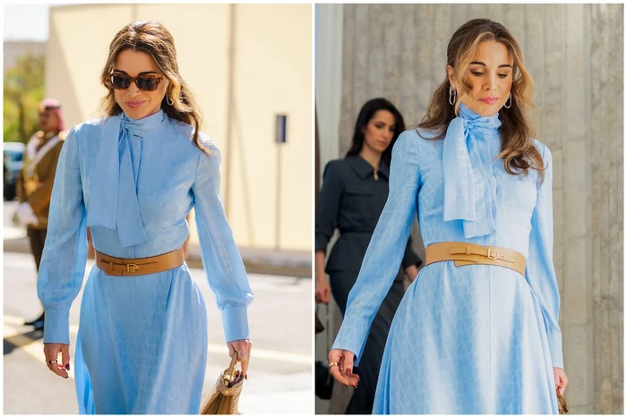 Regina Rania a Iordaniei la deschiderea Parlamentului hașemit, Profimedia (2) jpg