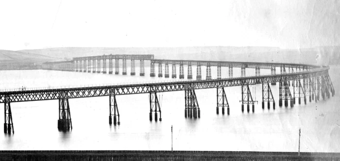 Original Tay Bridge before the 1879 collapse jpg jpeg