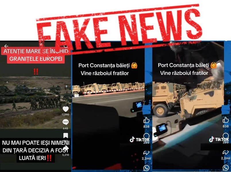 Noi tentative de dezinformare pe TikTok privind posibila pregătire a României de război. Anunțul MApN