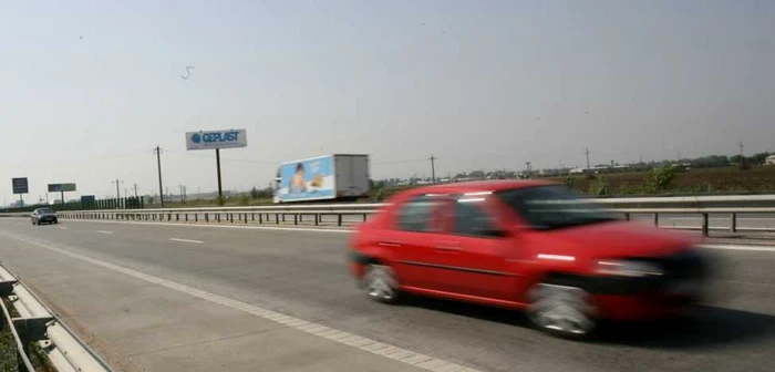 Circulaţie pe autostradă FOTO Adevărul