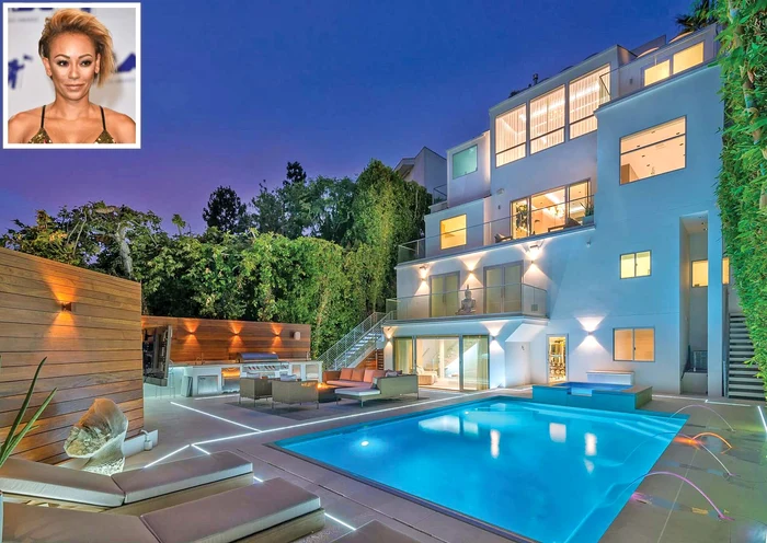 Mel B (43 de ani) îşi vinde casa din Hollywood Hills cu 8,99 milioane $ pentru a face rost de bani