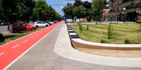 Noua pistă de biciclete din Hunedoara