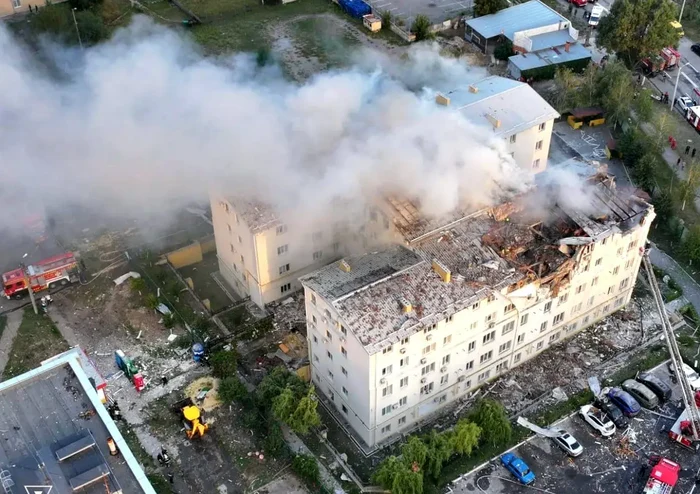 Alertă de raid aerian la Kiev, în timpul întâlnirii între Donald Trump și liderii europeni la Casa Albă