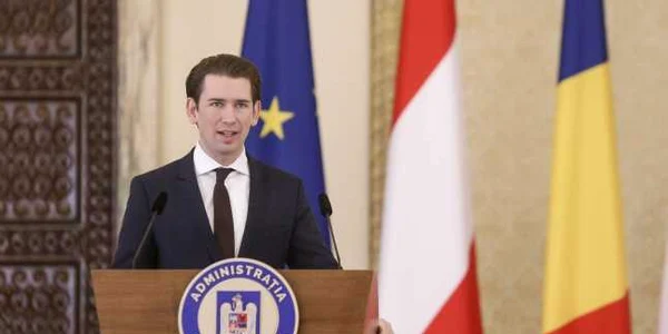 Cotroceni - Sebastian Kurz / FOTO Inquam Photos / George Călin / 21 dec 2018