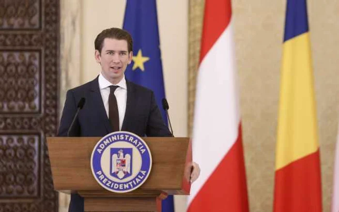 Sebastian Kurz / FOTO Inquam Photos / George Călin