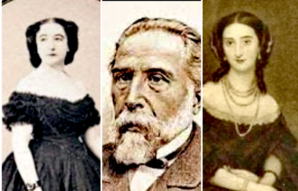 Dora D’ Istria, Ion Ghica și Elena Cocuța Vogoride FOTO Arhiva Adevărul