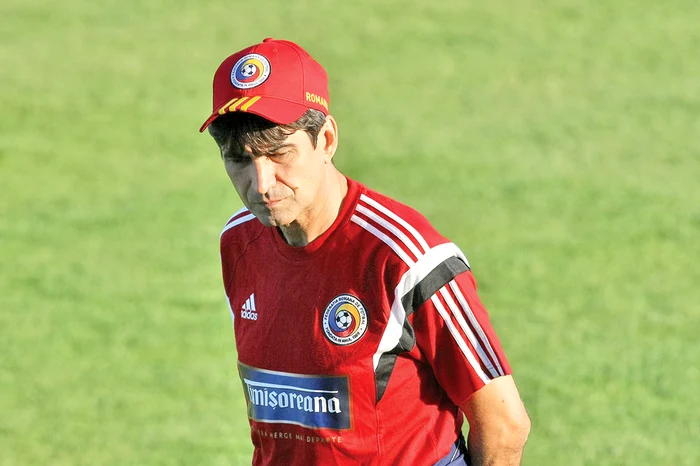 Victor Piţurcă pregăteşte în aceste zile ultima acţiune ca selecţioner al naţionaleiFoto: Dorin Constanda