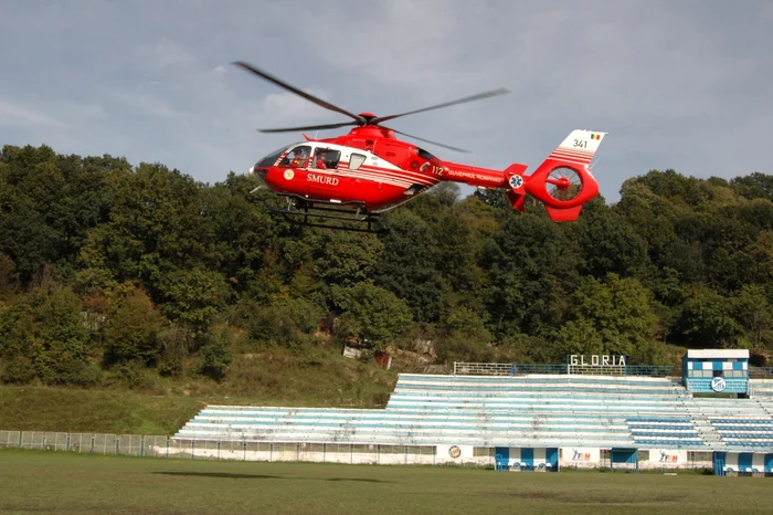 Cei doi bebeluşi au fost transportaţi pe rând la Cluj FOTO Arhivă