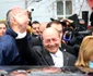 Traian Basescu si Maria Basescu la vot FOTO MEdiafax