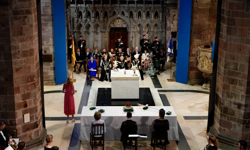 Regele Charles și Regina Camilla în Scoția, la a doua încoronare (8) jpg
