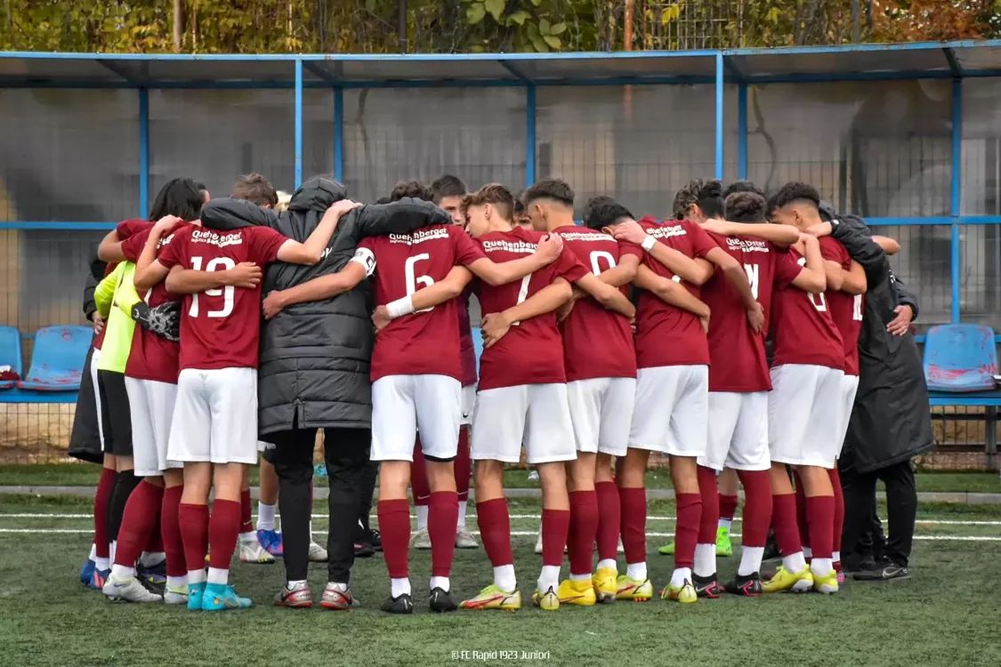 În derby-ul etapei Rapid s-a impus în fața CFR Cluj. Foto: fcrapid.ro