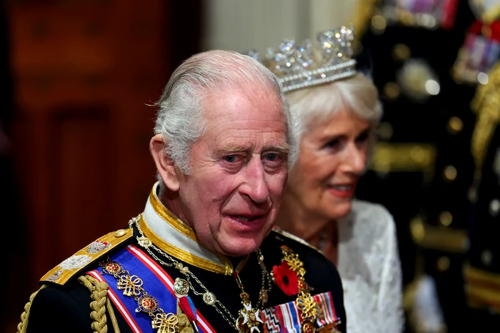 Regele Charles al III-lea, fotografie portret de la Încoronare