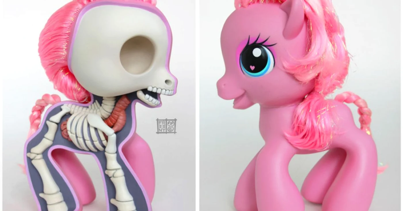 Little Pony poate arăta şi astfel, în viziunea artistului Jason Freeny FOTOGRAFII Huffington Post